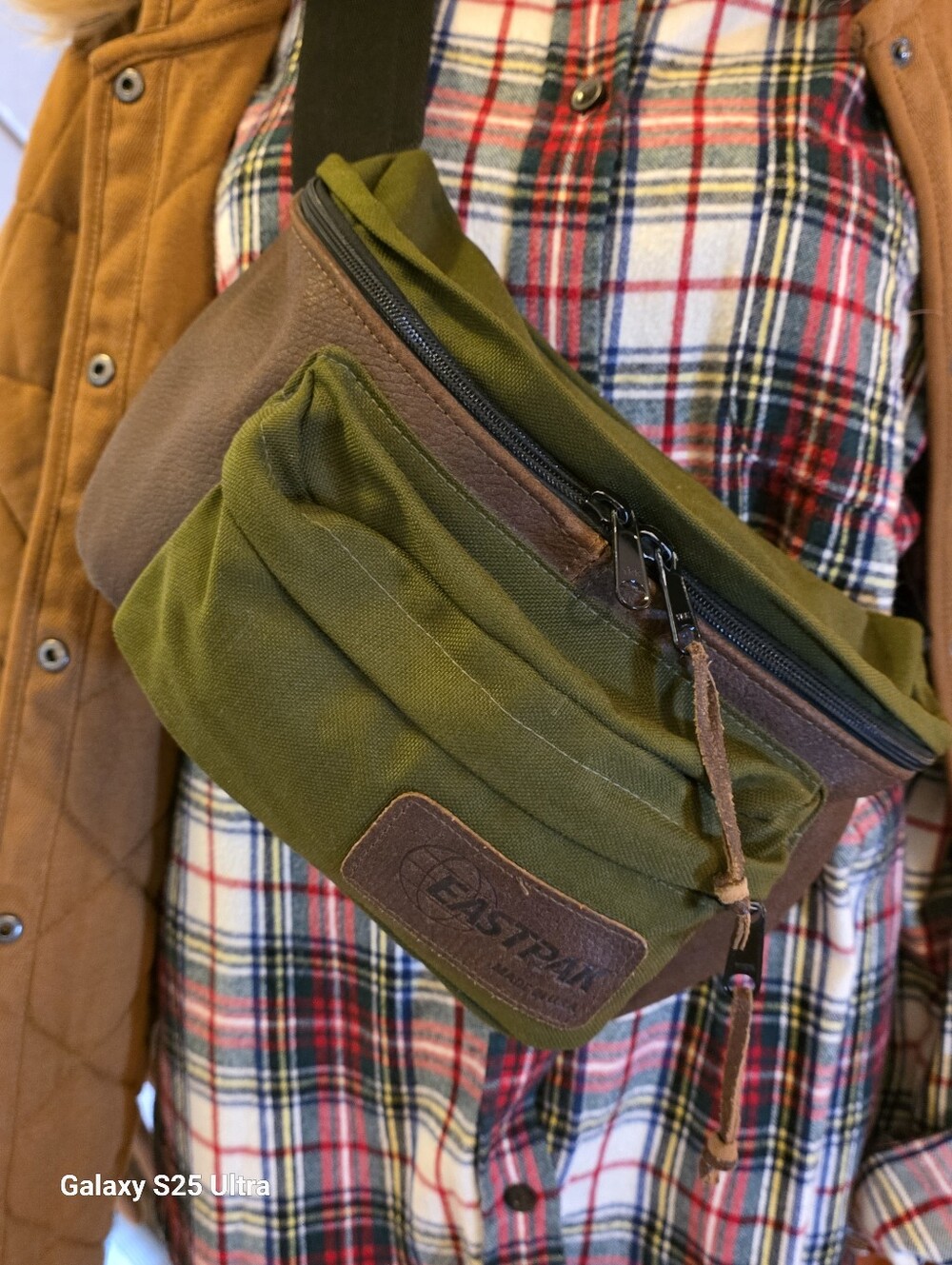 VTG 90's Eastpak Waist Belt Bag Crossbody EUC Unisex GORPCORE - Picture 5 of 16